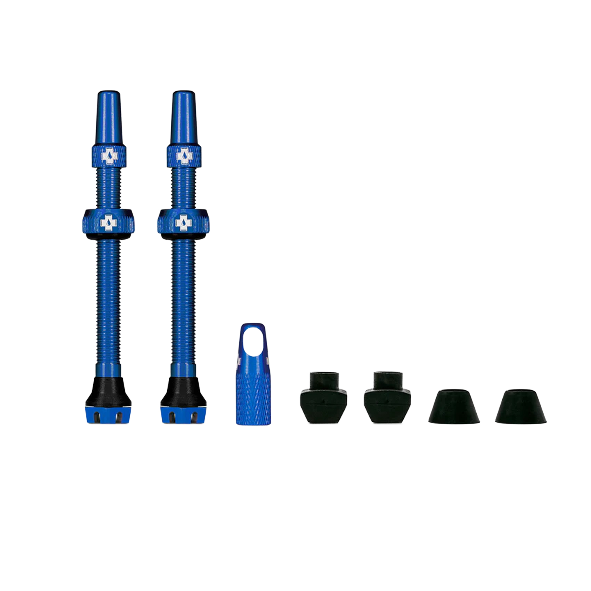 Muc-Off Tubeless Valves V2 - 44mm - 44mm, Blue - Wheelbase | Price Match, FREE Postage over £50, Sale Section, Cycle To Work, 0% Finance.