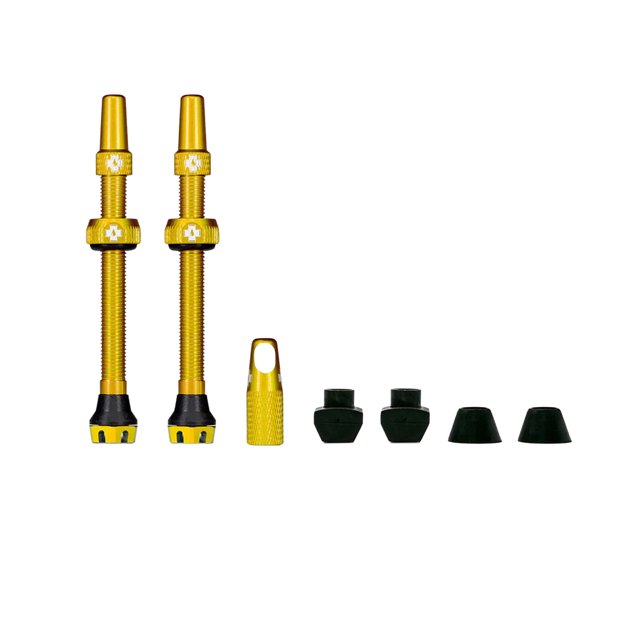 Muc-Off Tubeless Valves V2 - 44mm - 44mm, Gold - Wheelbase | Price Match, FREE Postage over £50, Sale Section, Cycle To Work, 0% Finance.