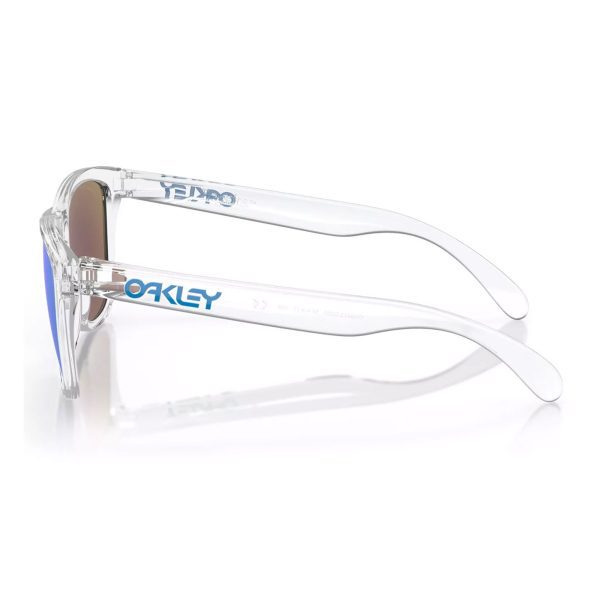 Oakley Frogskins Crystal Clear : Prizm Sapphire