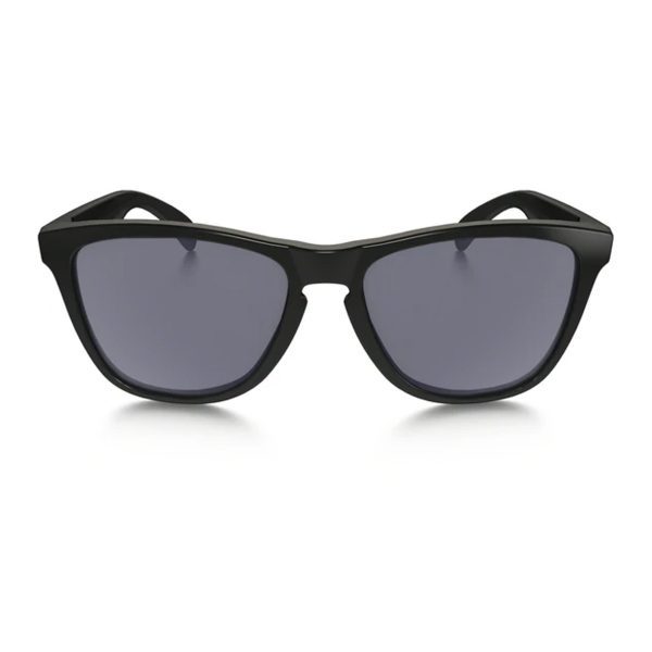 Oakley Frogskins : Polished Black : Grey Lens