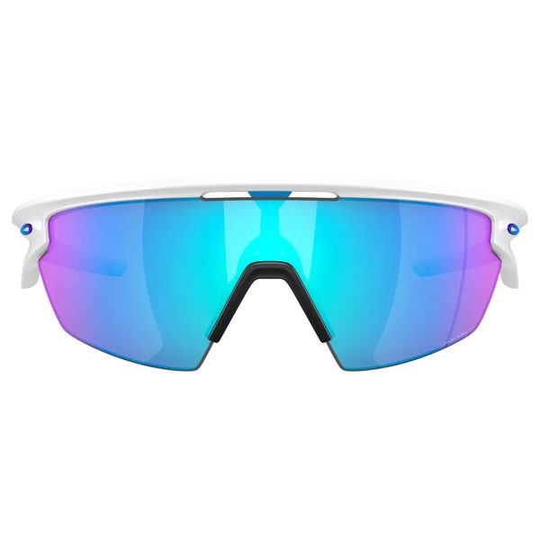 Oakley Sphaera : Matte White : Prizm Sapphire Polarized Lens