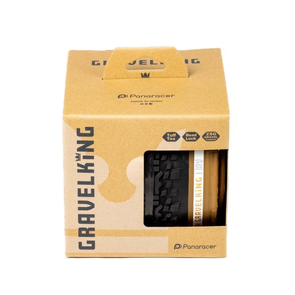 Panaracer Tlr Gravelking X1 Tlr Gravel Tyre: Black/brown 700x35c