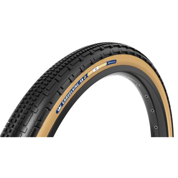 Panaracer Tlr Gravelking Sk Plus Tlr Gravel Tyre: Black/brown 700x45c