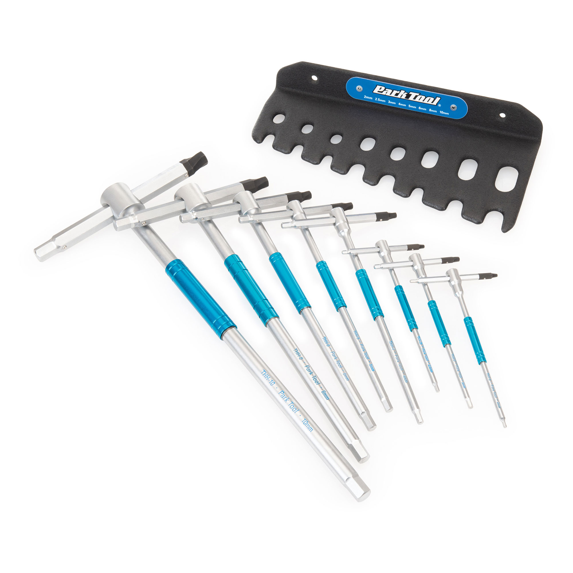 Park Tool Sliding T-Handle Hex Wrench Set - THH-1 - One Size, Blue - Wheelbase | Price Match, FREE Postage over £50, Sale Section, Cycle To Work, 0% Finance.