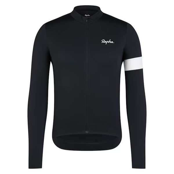 Rapha Core Thermal Long Sleeve Jersey : Black : Large