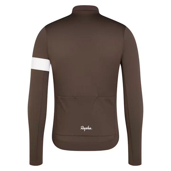 Rapha Core Thermal Long Sleeve Jersey : Coffee : Large