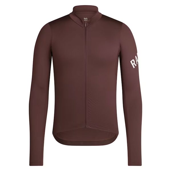 Rapha Pro Team Long Sleeve Midweight Jersey : Walnut Brown : Large