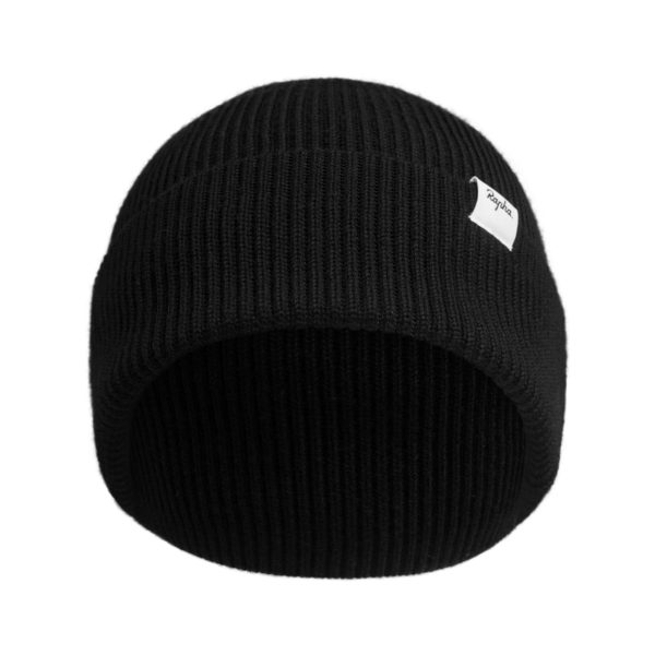 Rapha Logo Beanie : Black : One Size