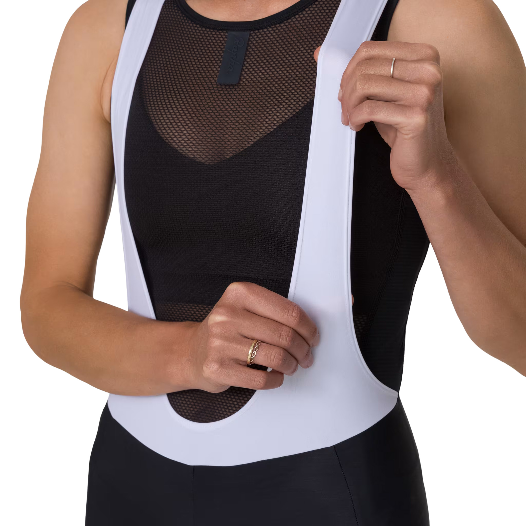 Rapha W Core Bib Shorts : BLK/WHT : M