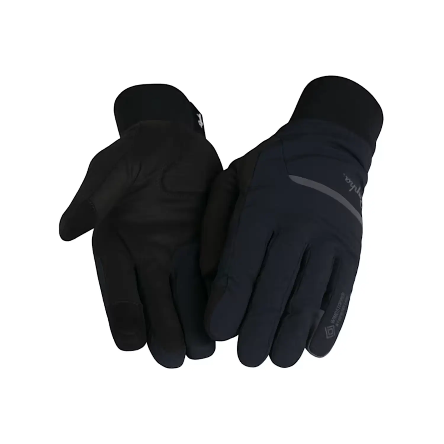 Rapha Windstopper Insulated Gloves - L, Black/Grey Reflective - Wheelbase | Price Match, FREE Postage over £50, Sale Section, Cycle To Work, 0% Finance.