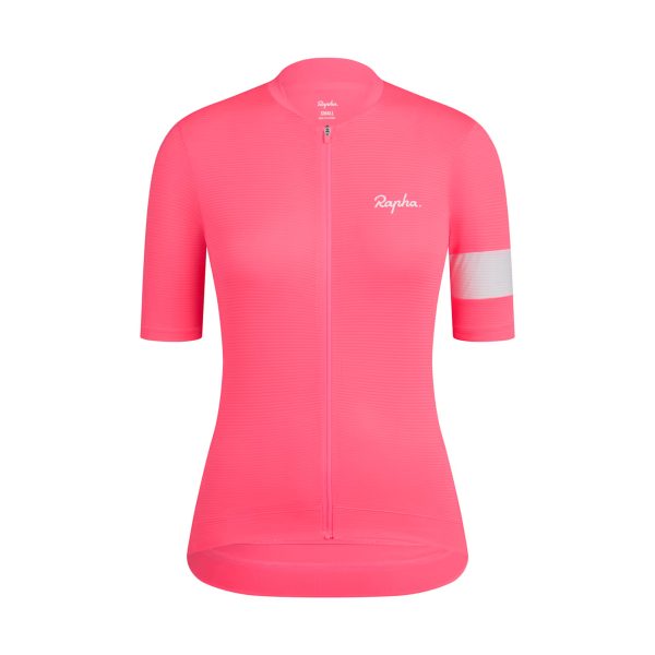 Rapha W Core Lightweight Jersey : PNK : L