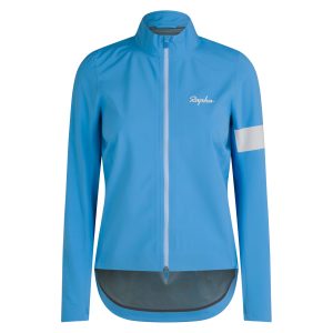 Rapha Womens Core Rain Jacket III | Cornflower/White