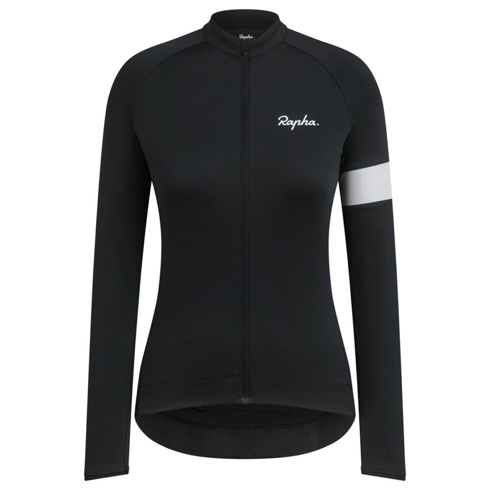 ウェア Rapha WOMEN'S BREVET LONG SLEEVE JERSEY Rapha Women's Brevet Long Sleeve Jersey - Wheelbase