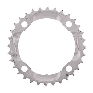 Shimano FC-M532 Deore 10 Speed Triple Middle MTB Chainring | Silver | 32T