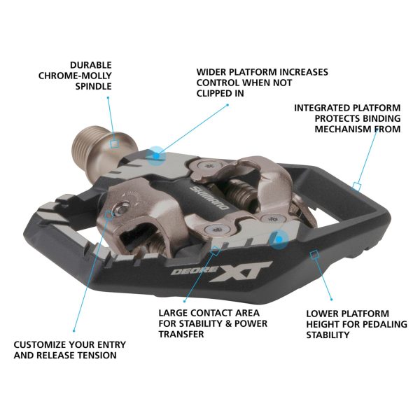Shimano Pd-M8120 Deore Xt Trail Wide Spd Pedal