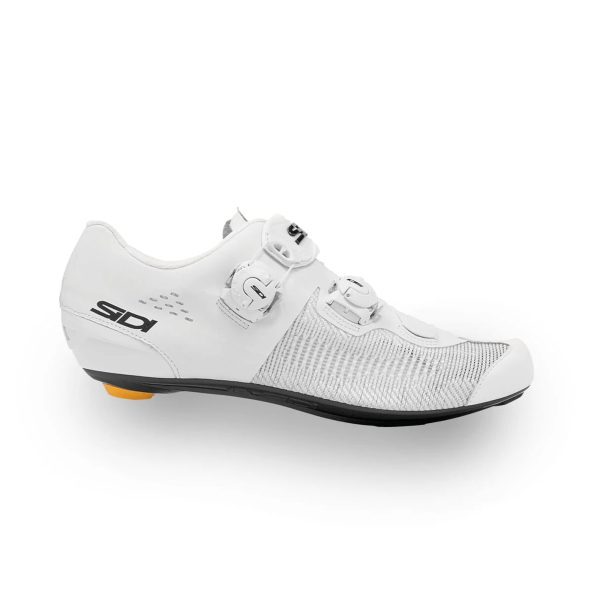 Sidi Genius 10 Knitted Road Shoes : White : 43