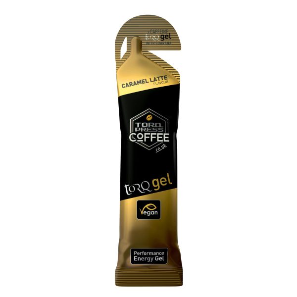Torq Energy Gel With Guarana - Caffeinated : Caramel Latte 45g