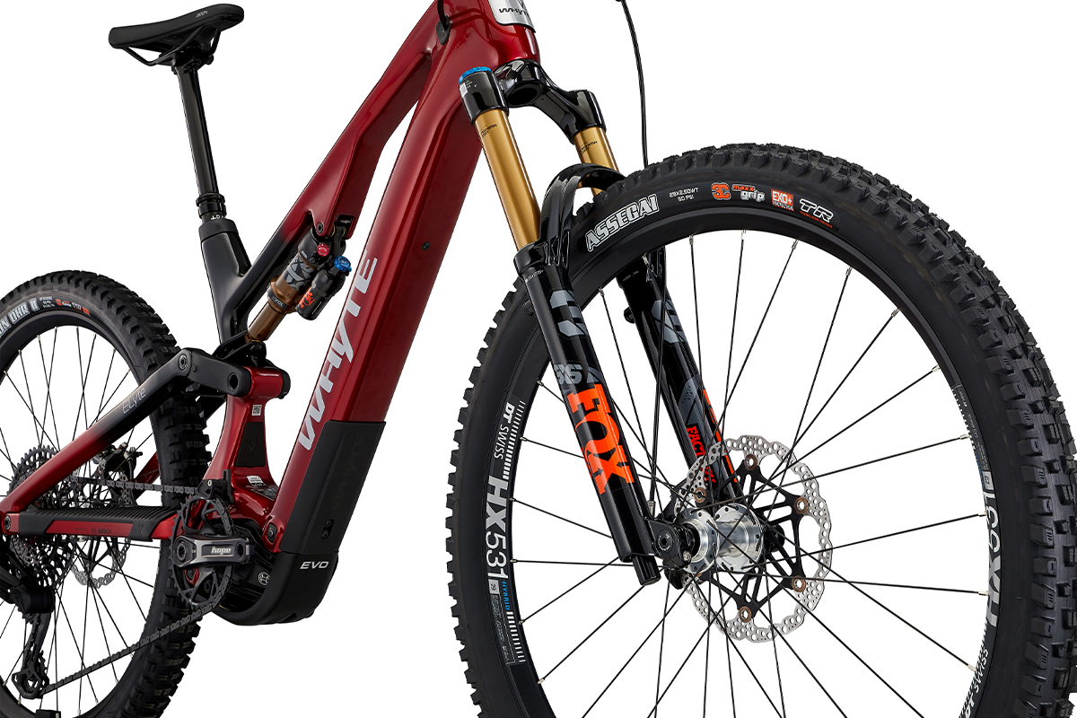 2025 Whyte E-Lyte Evo Stag Works : Gloss Red : Small