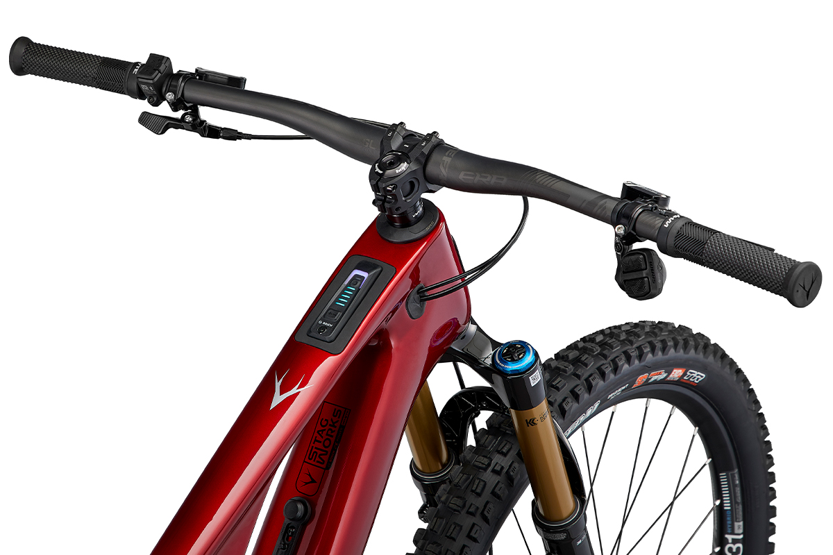 2025 Whyte E-Lyte Evo Stag Works : Gloss Red : Small