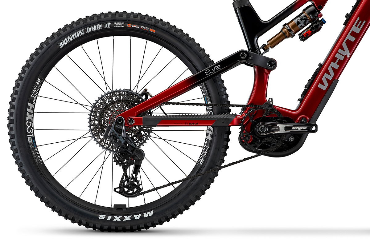 2025 Whyte E-Lyte Evo Stag Works : Gloss Red : Small